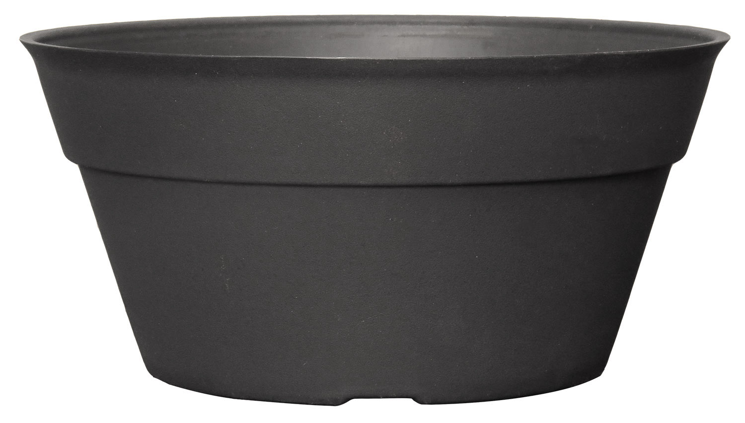 10 Inch Euro Bowl Black - 95 per case - Decorative Planters